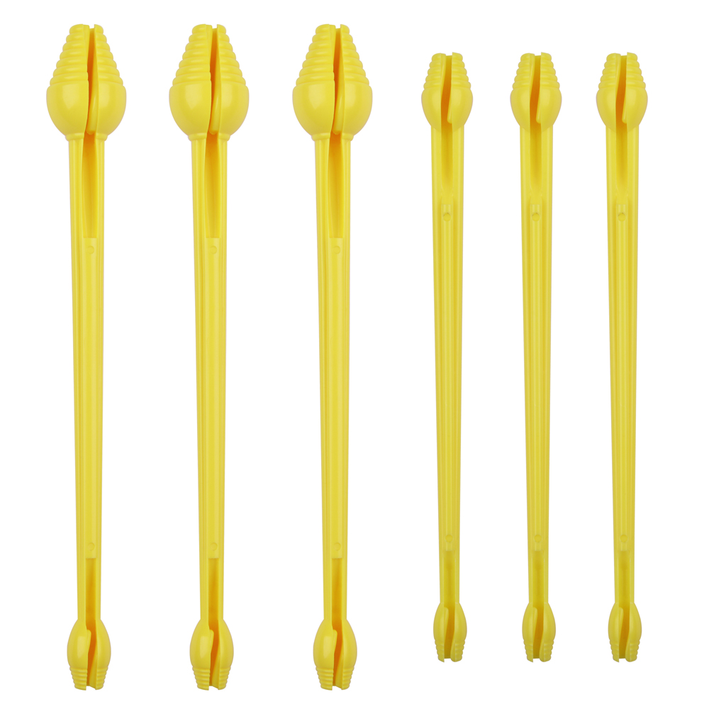 Fishing Hook Sharpener - 6Pcs Fishing Hook Disgorger Snelled Plastic