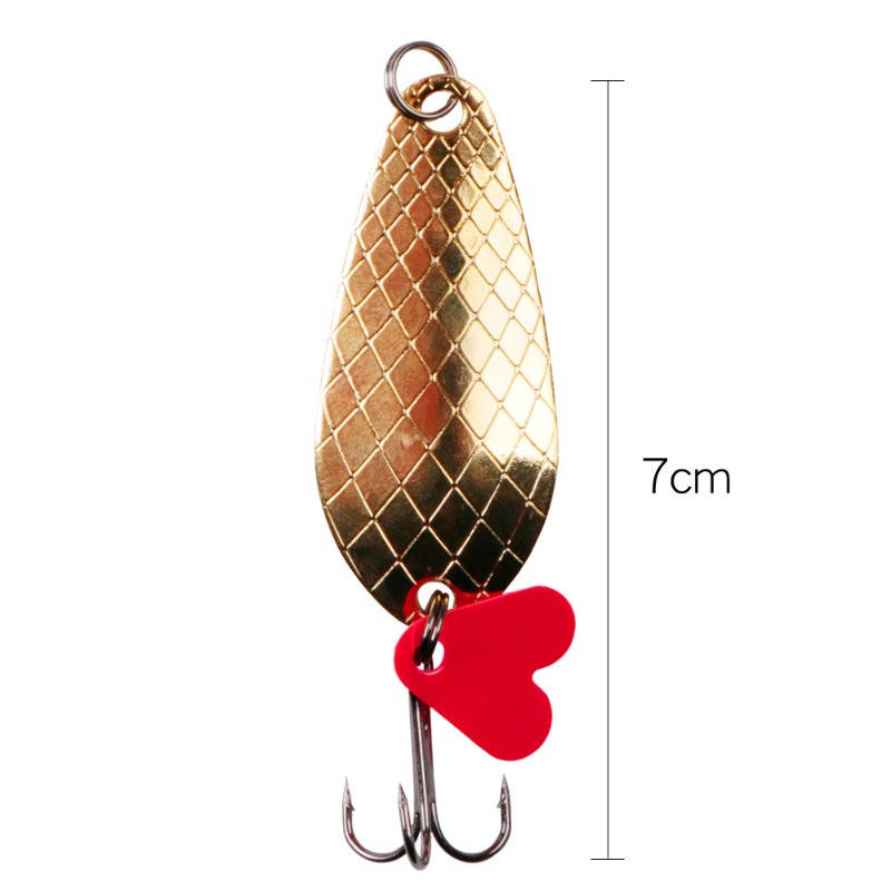 1PCS Metal Jigging Spinner Spo - Fishing Hook Treble 评论和价格