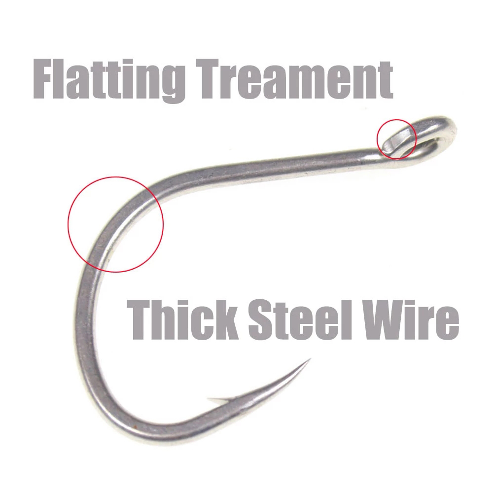 10pcs Matte Tin Anti-rust Salt - Fishing Hook Barbless 评论和价格