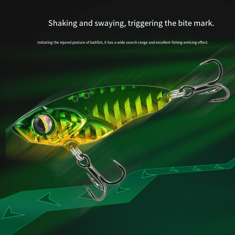 Metal VIB Fishing Lure Hard Vi - Fishing Hook Treble 评论和价格
