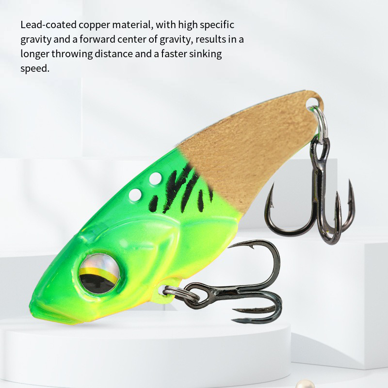 Metal VIB Fishing Lure Hard Vi - Fishing Hook Treble 评论和价格