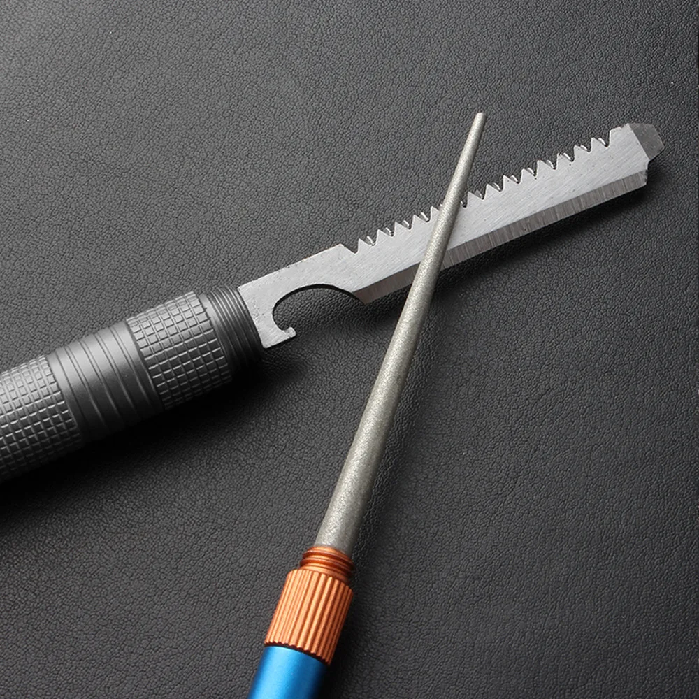 Outdoor Matte Mini EDC Knife S - Fishing Hook Sharpener 评论和价格