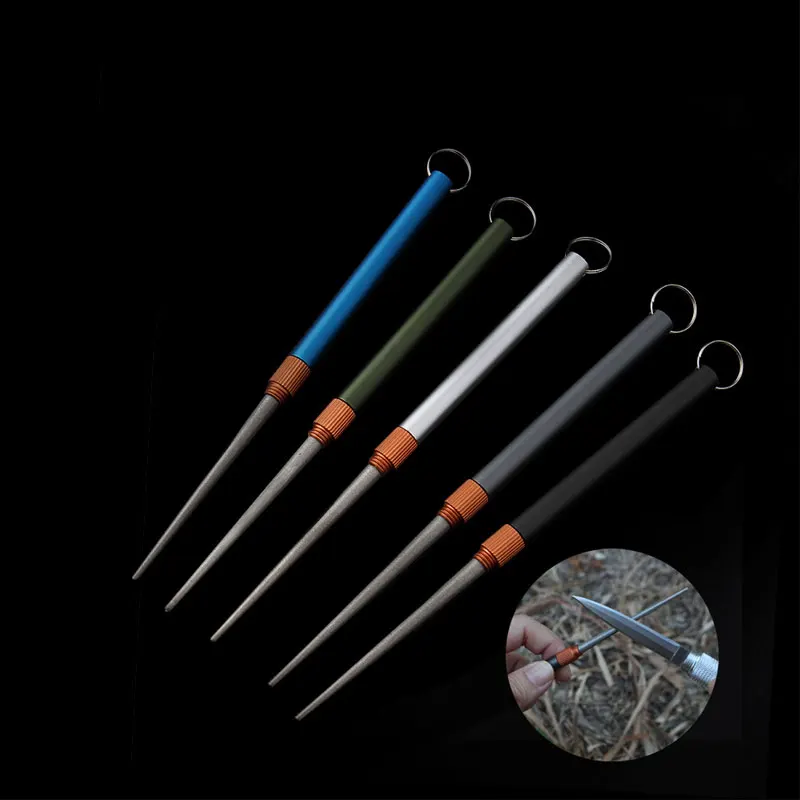 Outdoor Matte Mini EDC Knife S - Fishing Hook Sharpener 评论和价格