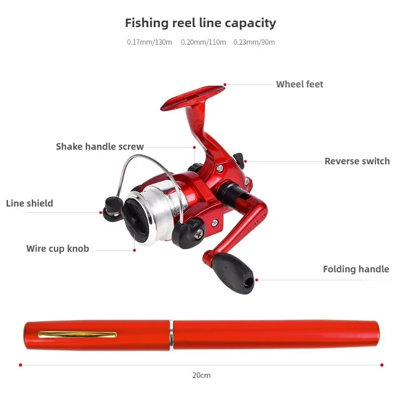 1 Set Telescopic Mini Portable - Penn Reel Fierce 评论和价格