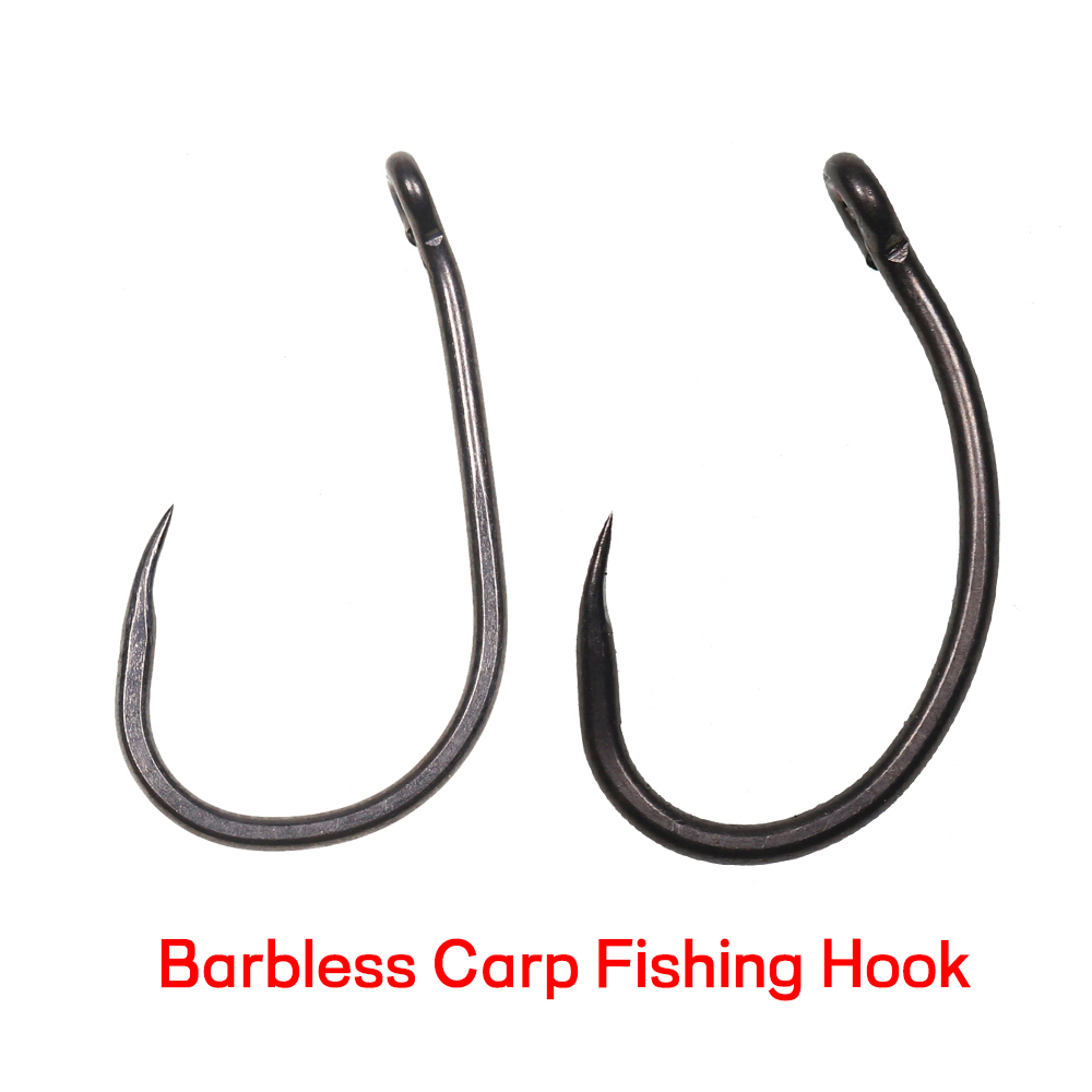 50PCS Matt Black Carp Fishing  - Fishing Hook Assortment 评论和价格