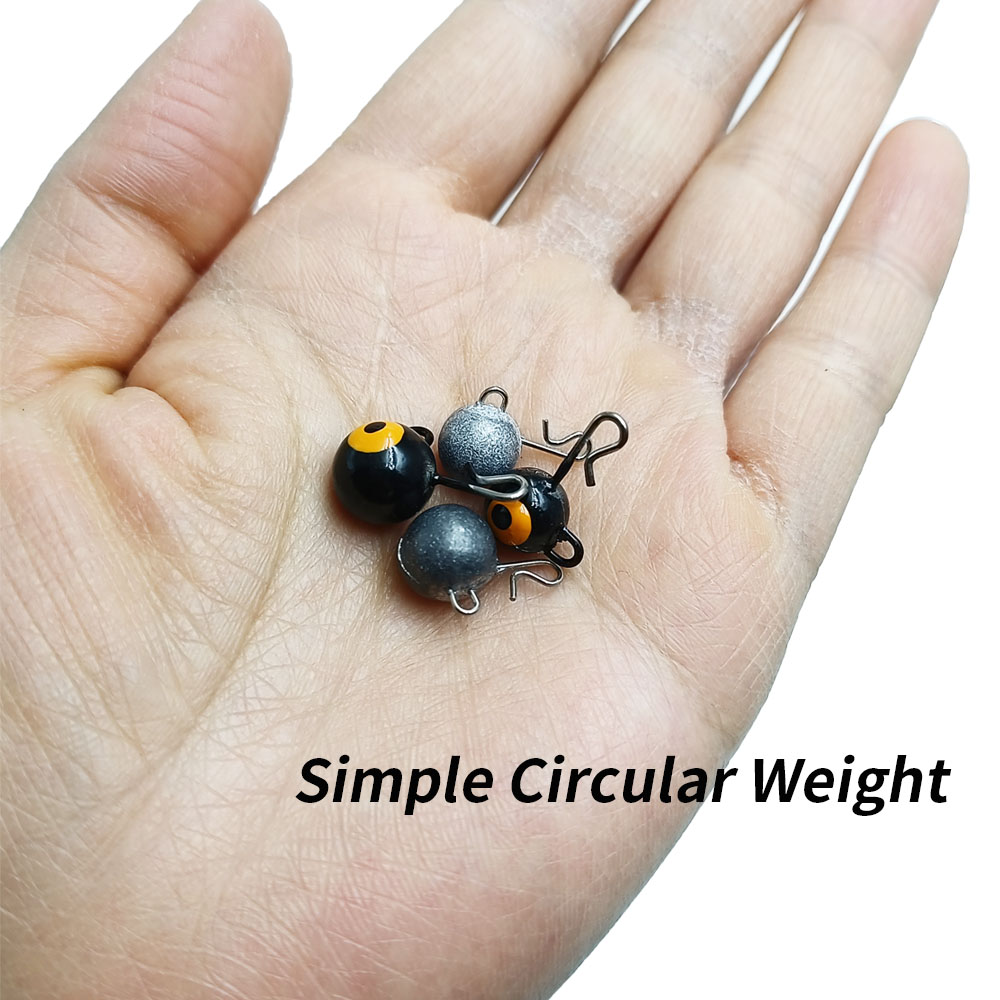 5Pcs Fishing Weight Sinker Rou - Fishing Hook Jig 评论和价格