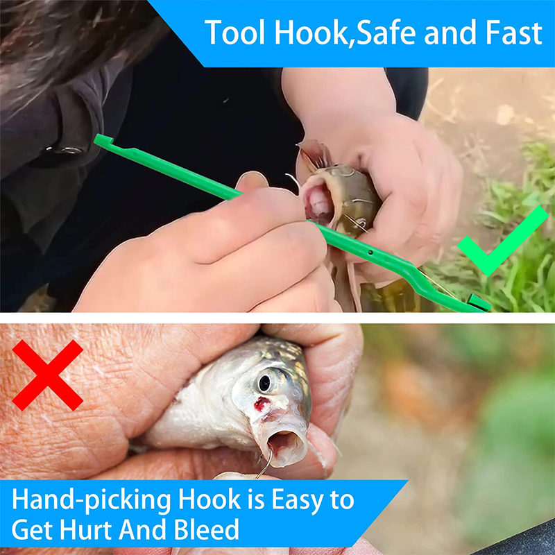 5pcs Lure Hook Remover Stick A - Fishing Hook Sharpener 评论和价格