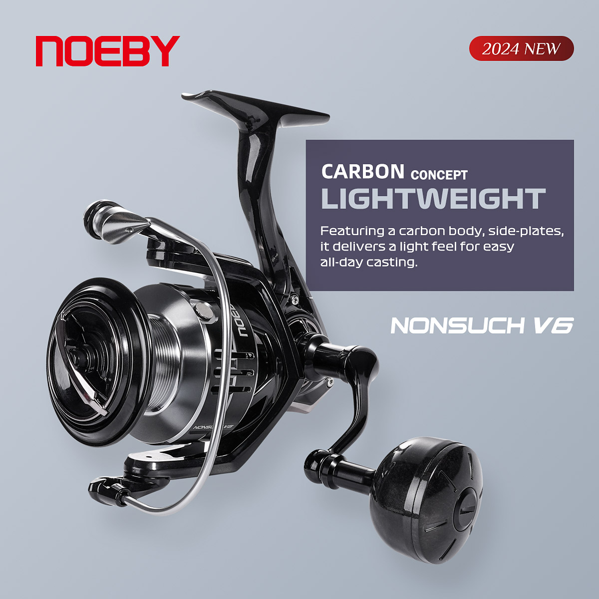 Noeby Carbon Spinning Fishing  - Abu Garcia Reel Max 评论和价格