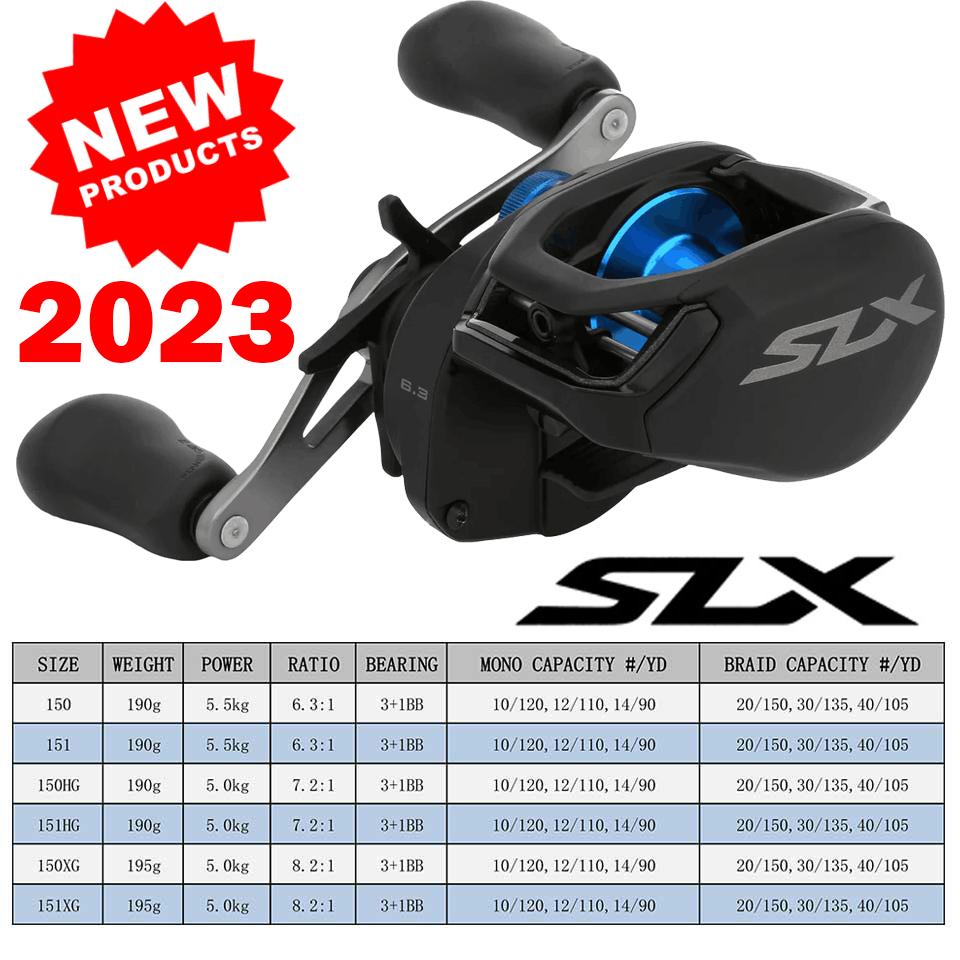 SHIMANO Baitcasting Reel SLX D - Abu Garcia Reel Max 评论和价格