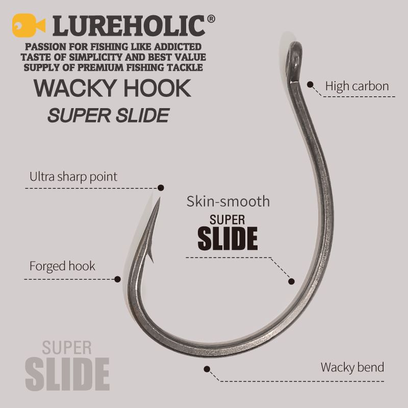 LUREHOLIC PTFE Super Slide Wac - Fishing Hook Assortment 评论和价格