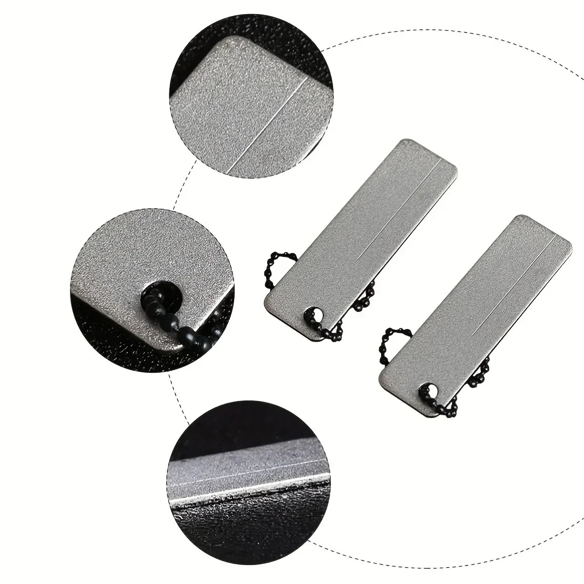 Mini Diamond Sharpening Stone  - Fishing Hook Sharpener 评论和价格