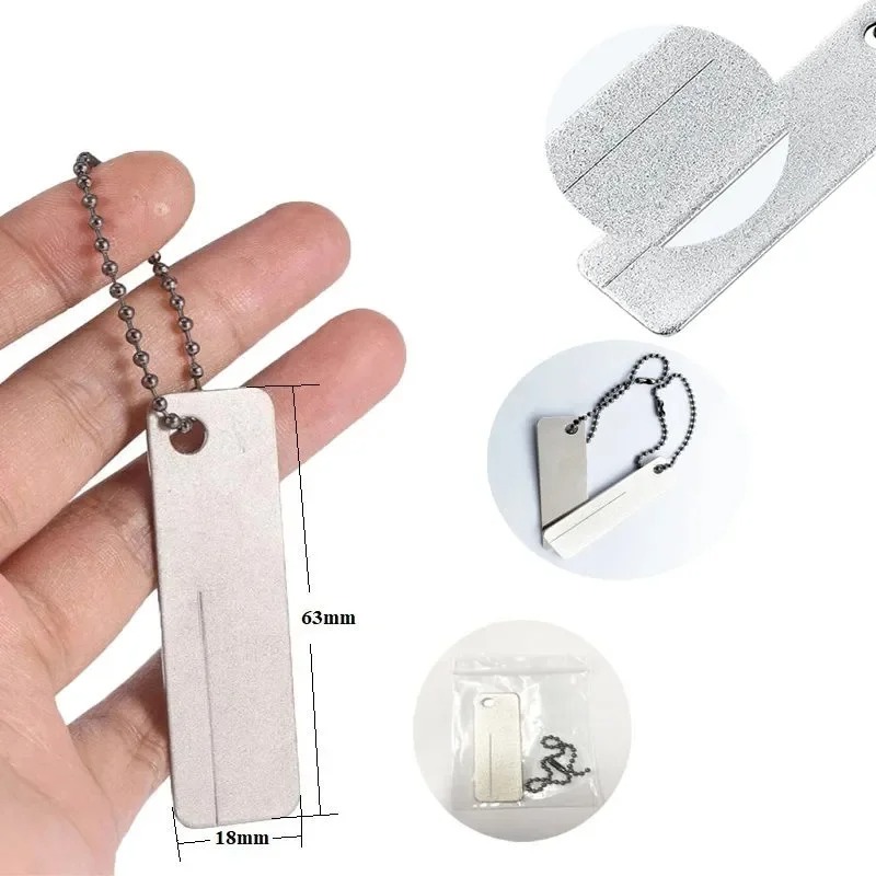 Mini Diamond Sharpening Stone  - Fishing Hook Sharpener 评论和价格
