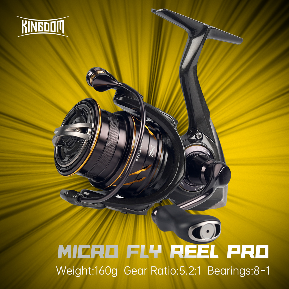 Kingdom Micro Fly Pro Fishing  - Abu Garcia Reel Max 评论和价格