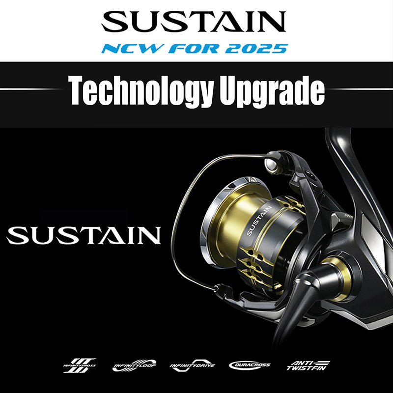 SHIMANO 2025 SUSTAIN Spinning  - Shimano Reel Sustain 评论和价格