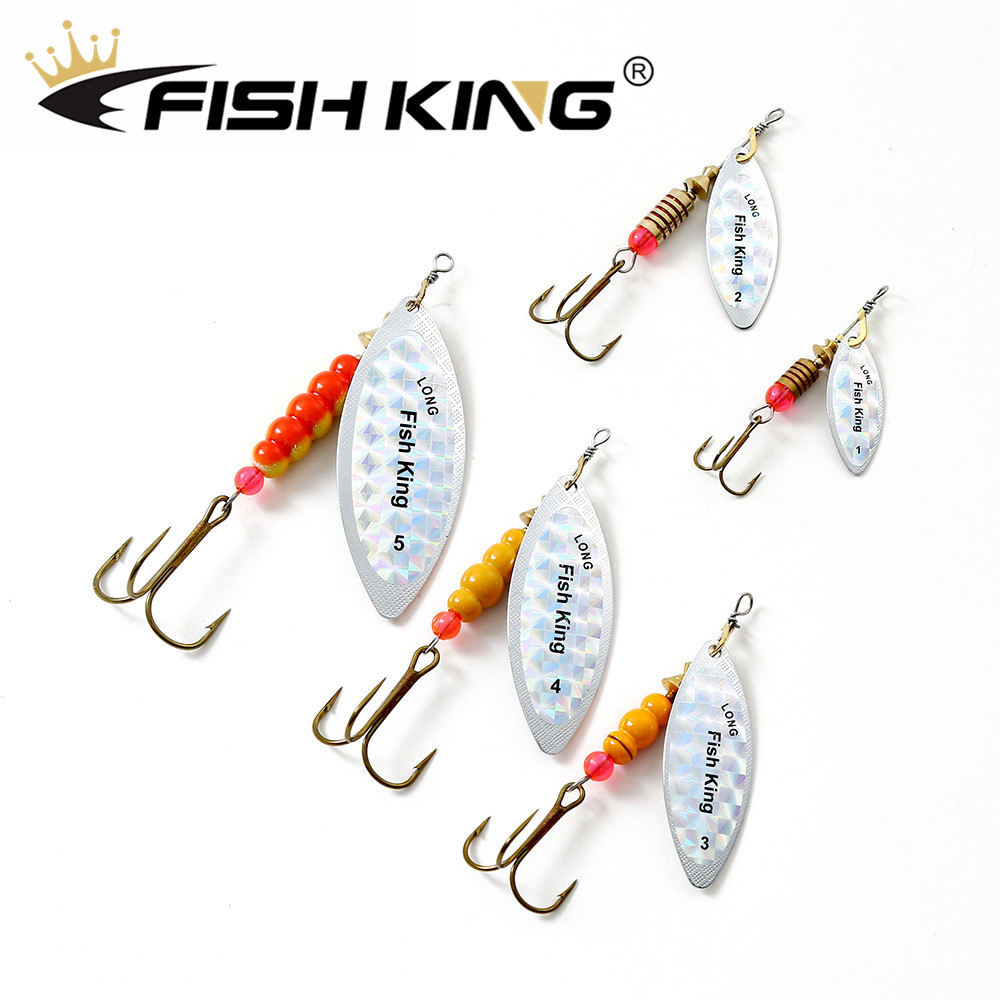 FISH KING 1pcs Metal Fishing L - Fishing Hook Treble 评论和价格