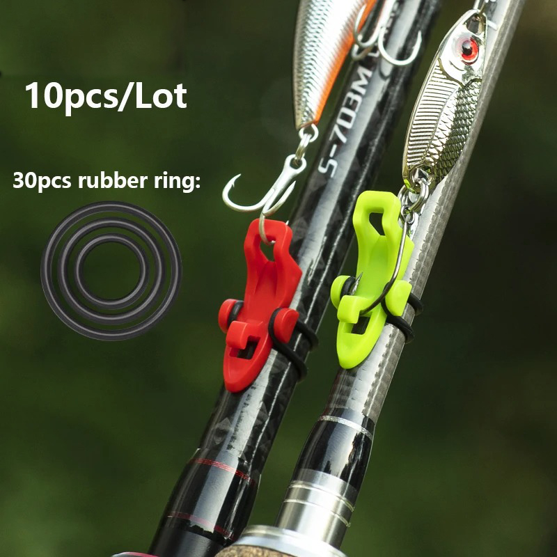 10-30pcs Fishing Rod Pole Hook - Fishing Hook Jig 评论和价格