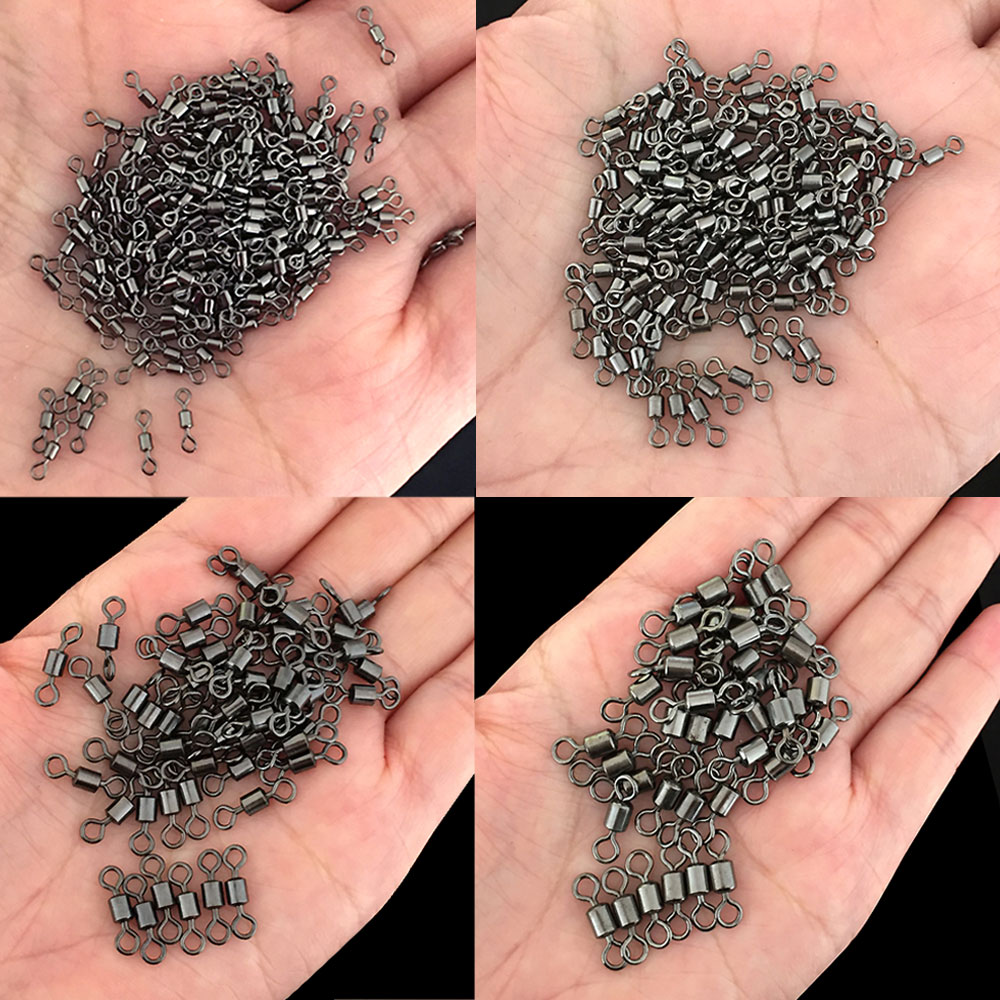Fishing Rolling Barrel Swivel  - Fishing Hook Barbless 评论和价格