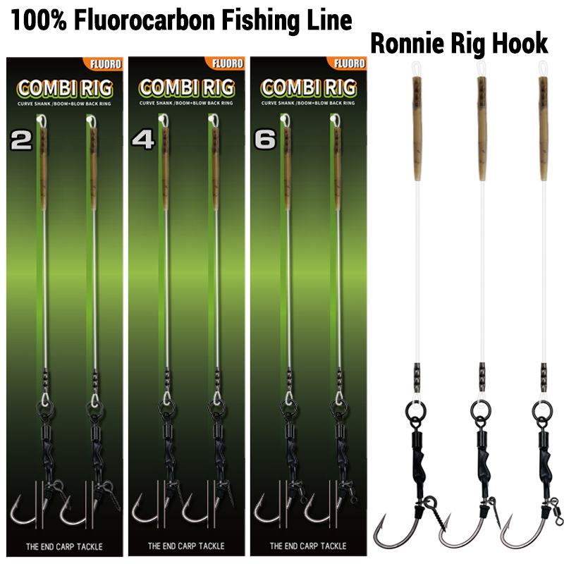 6PCS/10PCS Ronnie rig 3 Styles - Fishing Hook Assortment 评论和价格